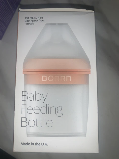 Botella de silicona BORRN naranja - 150 ml