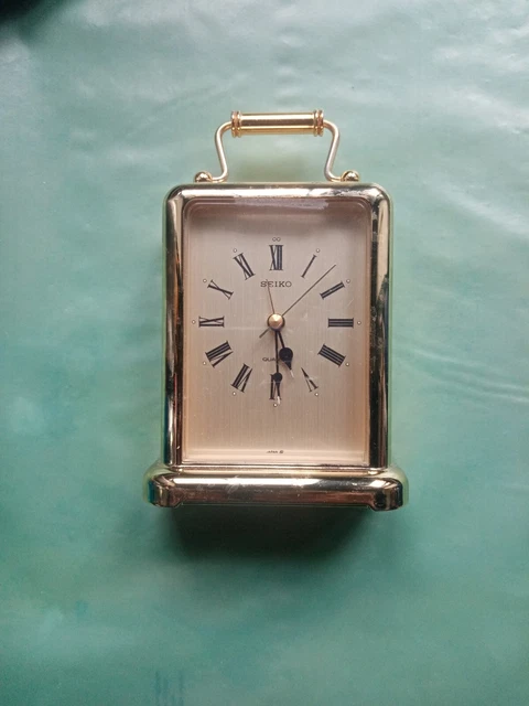 Seiko Sveglia Da Tavolo Color Oro Vintage