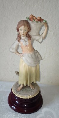 STATUINA GIUSEPPE ARMANI CAPODIMONTE 1980 VANITA' INNOCENTE 