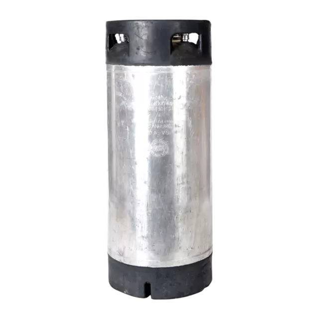 Reconditioned 5 Gallon Pin Lock Keg with Dual Handle for Homebrew Beer Cold Brew