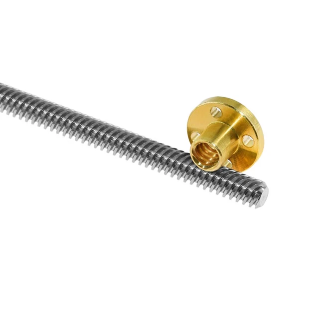 3 D Schraube Mit Mutter Schrittmotor Gewindestange Mutterschraube Aus Messing