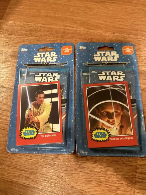 2 Pack- Star Wars The Force Awakens Trading Cards *ASSORTED*