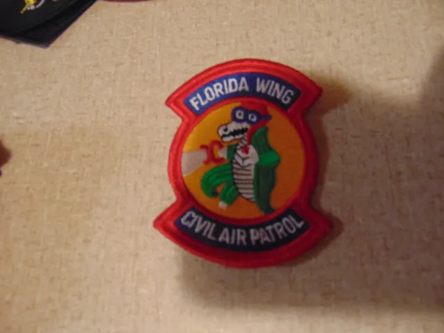 Military Patch Sew On Florida Wing Civil Air Patrol