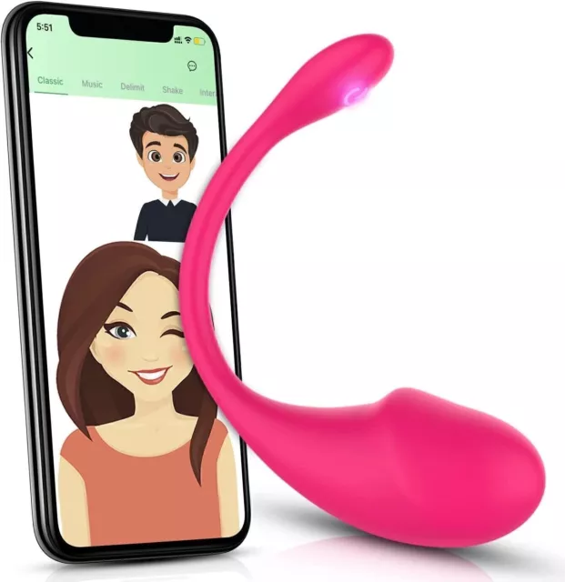 Vibromasseur Féminin Télécommandé App Bluetooth Vibrateur Femme Jouet Adulte 2