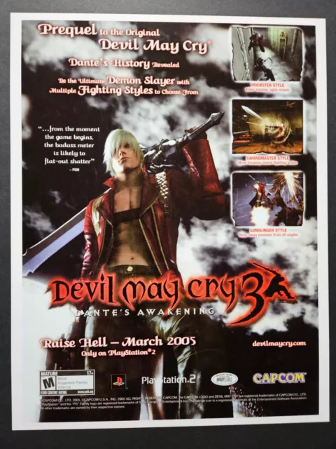 Da Bang Devil May Cry 3 Dmc Game Wallpapers Dante'S Awakening 20X30 Inch  Poster Print : : Home