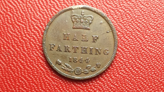 1/2 Farthing 1844 Victoria - Royaune-Uni - KM# 738
