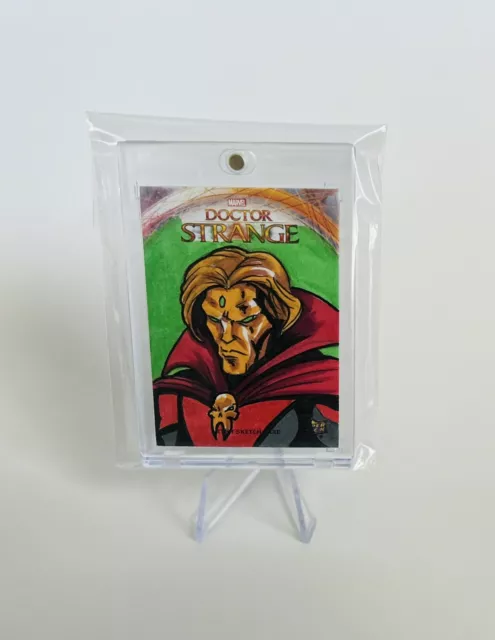 2016 Marvel Doctor Strange Artist Patrick Giles Sketch Card *MEPHISTO* 🔥🔥