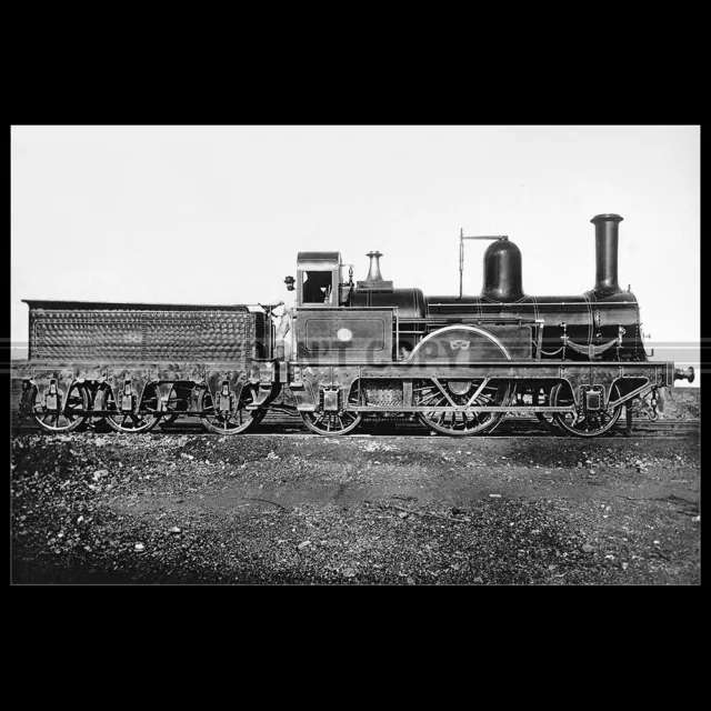 Photo T.000625 STEAM LOCOMOTIVE NORTH STAFFORDSHIRE RAILWAY NSR TRAIN