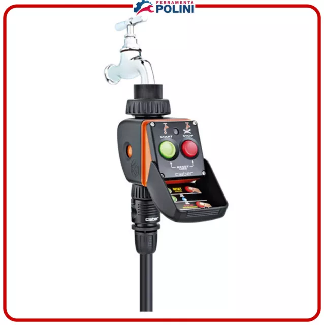 Claber 8425 Centralina/Programmatore Aquauno Pratico Per Irrigazione Giardino