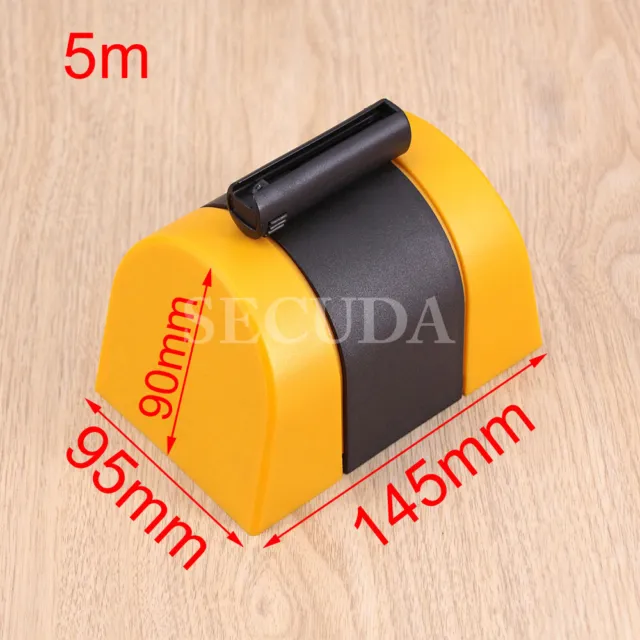 5M Retractable Barrier Tape Security Safety Crowd Control Warning Sign Belt UK 2
