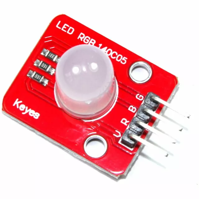 Keyes 10mm RGB LED Module MD-157 5V Arduino Raspberry Pi 140C05 5V Flux Workshop