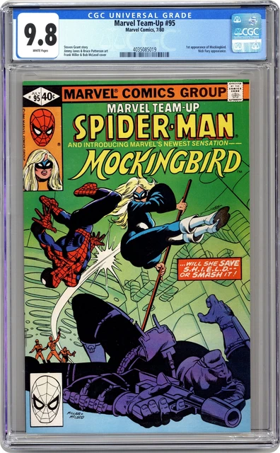 Marvel Team-Up #95 CGC 9.8 1980 4035085019 1st app. Mockingbird