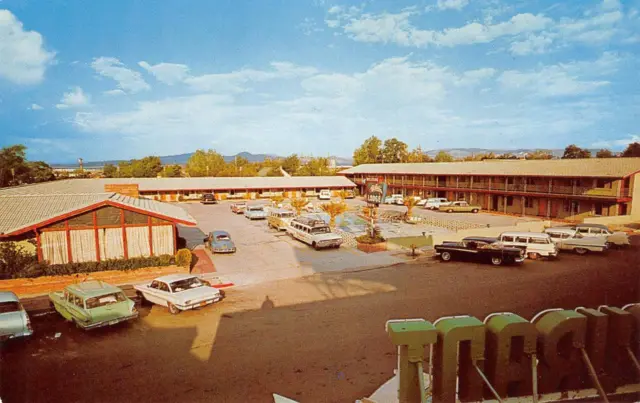 EL CAPITAN LODGE Hawthorne, Nevada Roadside Motel ca 1960s Vintage Postcard