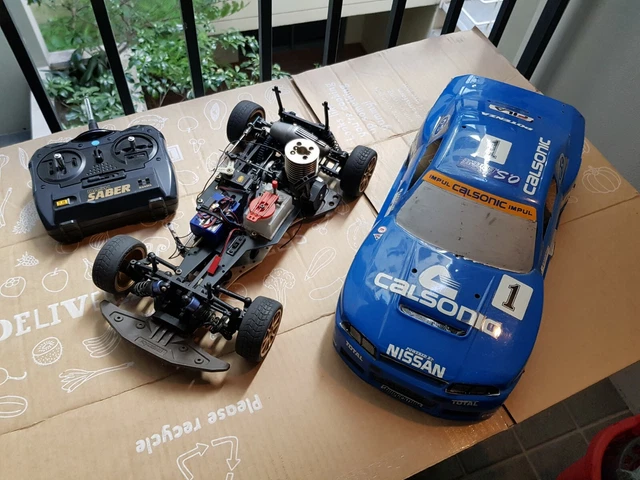 KYOSHO GP SPIDER 4WD Mk II, PureTen, Vintage Nitro RC (NO PB