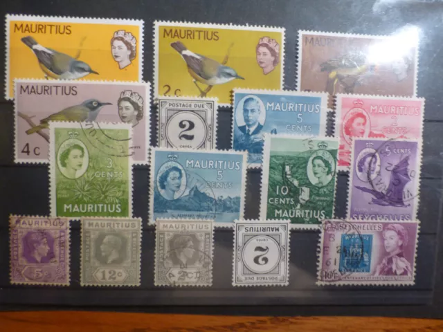 Mauritius&Seychellen Lot postfr+gest
