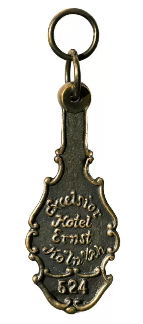 Authentic Models KC101 Excelsior Grand Hotel Köln Key Hand Cast Bronze Key