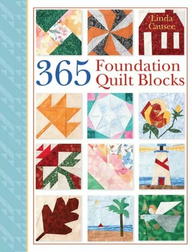 365 Foundation Quilt Blocks,Linda Causee