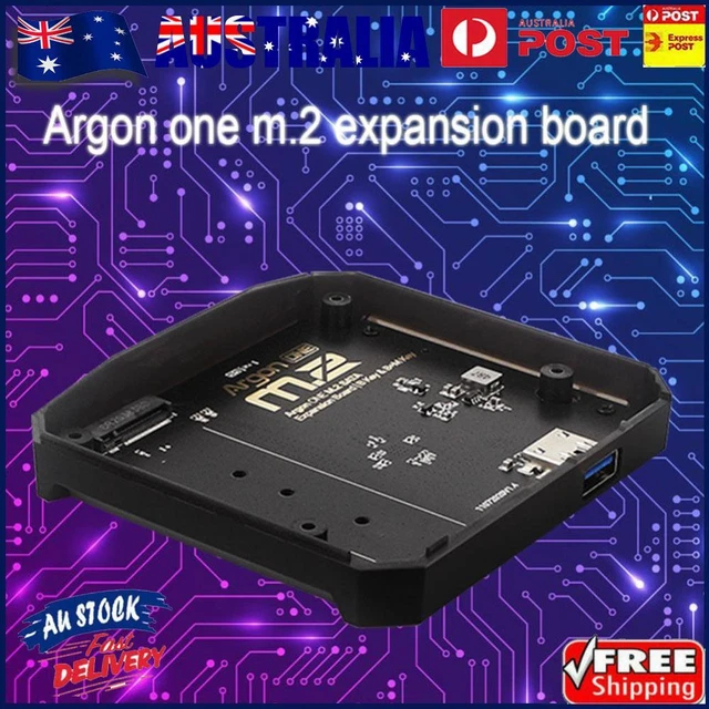 AU Argon ONE Case Expansion Board with Hi-Fi DAC for Raspberry Pi 4B