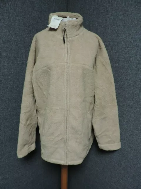 COTTON TRADERS SHERPA Fleece Jacket Oatmeal UK M RRP £45 LN021 OO 08 £ ...