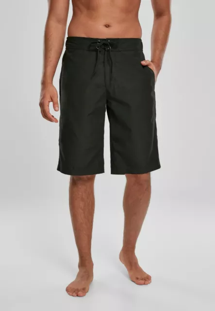 URBAN CLASSICS Pantaloncini da surf Costume da bagno uomo Black