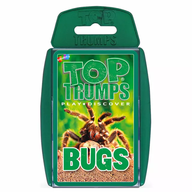 New Top Trumps: Classics - Bugs - Family Card Game