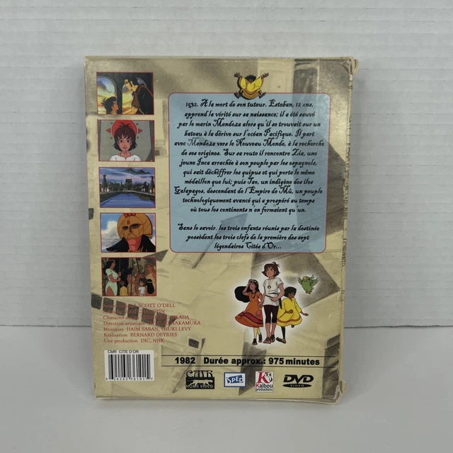 LES MYSTÉRIEUSES CITÉS d’Or Complete Series DVD Box Set French Anime ...