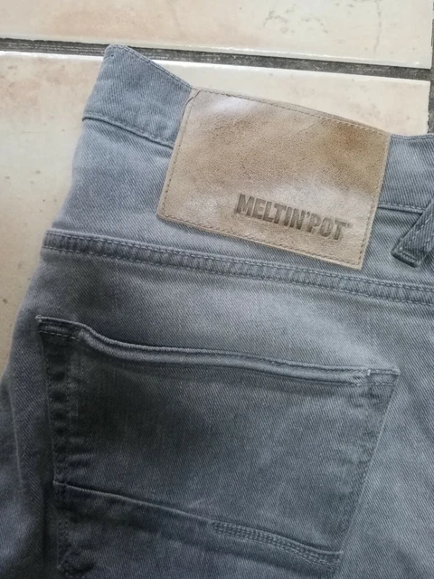 Jeans Coupe Slim Taille Basse Bleu Meltin'pot Femme - 2758149-bleu00