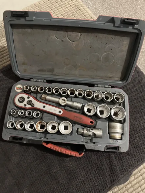 tengtools set jobloot ratchets sockets extensions 1/2 metric af  etc 28pc