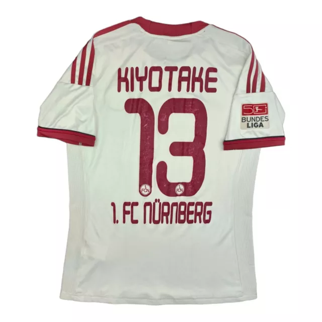 MAGLIA 1. FC Norimberga 2013-14 ADIDAS CALCIO KIYOTAKE SHIRT JERSEY Nurnberg S