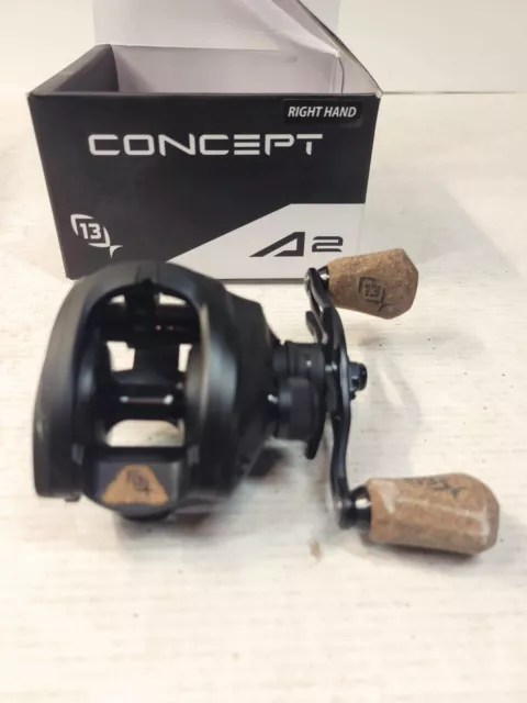 13 FISHING CONCEPT Z-2 Casting Reel -Right Hand 7.5:1 (1) Reel