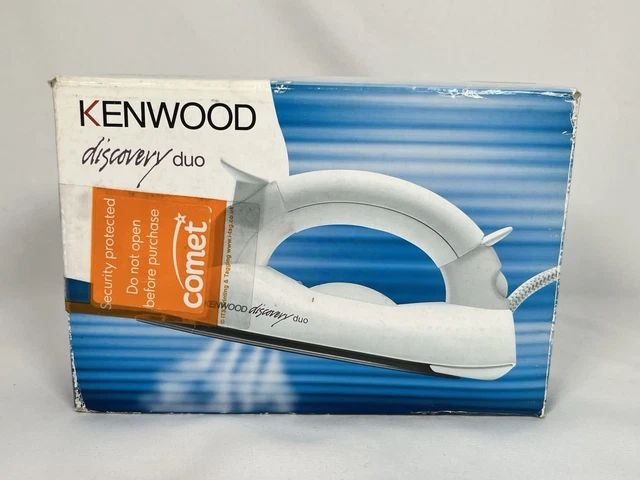 Fer à Repasser Pliable Kenwood Discovery ST50 - Sac De Voyage Blanc/teal - Van Life