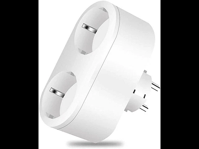 ENCHUFE INTELIGENTE muvit iO enchufe doble WiFi con monitor de