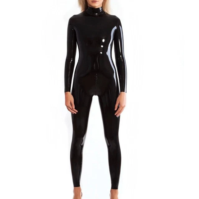 Latex Minikleid Rock Latex Gummi Skater Rock Frauen Sexy Rock