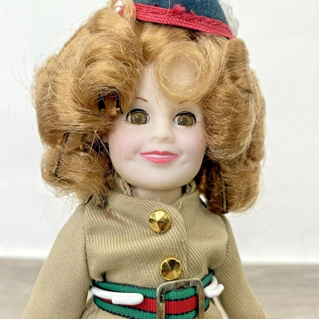 Vntg Shirley Temple 1982 IDEAL 8" Scottish Kilt Wee Willie Winkie Doll MINT