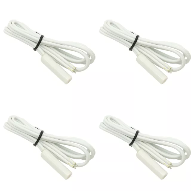 4Pcs WR55X10025 Refrigerator Temperature Sensor Thermister for GE PS304103