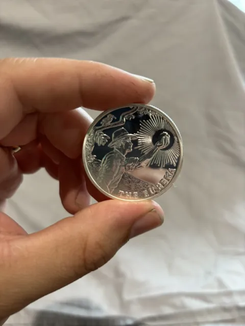 1oz Silver Coin "The Eureka" ABC Bullion 999.5 Investment Coin (Uncapsulated)