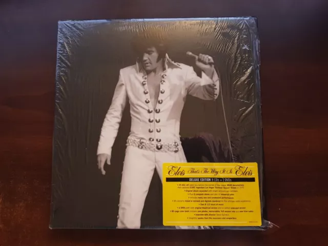 Elvis Presley That's The Way It Is Deluxe Edition 8 CDs 2 DVDS Booklet Excellent