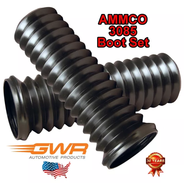 TWO 3085 Ammco Spindle Boots (L&R Set for: 2002,3000,4000,4100,7000,7500,7700)