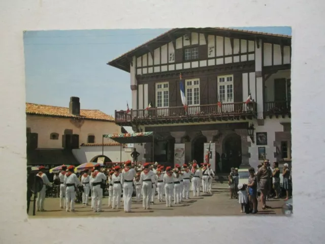 CPA - CPSM 64 Cote basque Bidart L'hotel de ville 1087