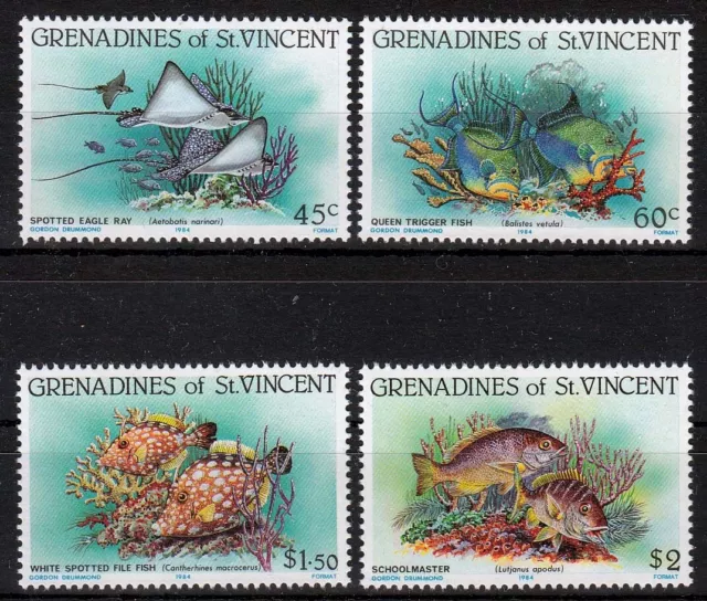 St. Vincent/Grenadinen MiNr. 300/03 ** Fische