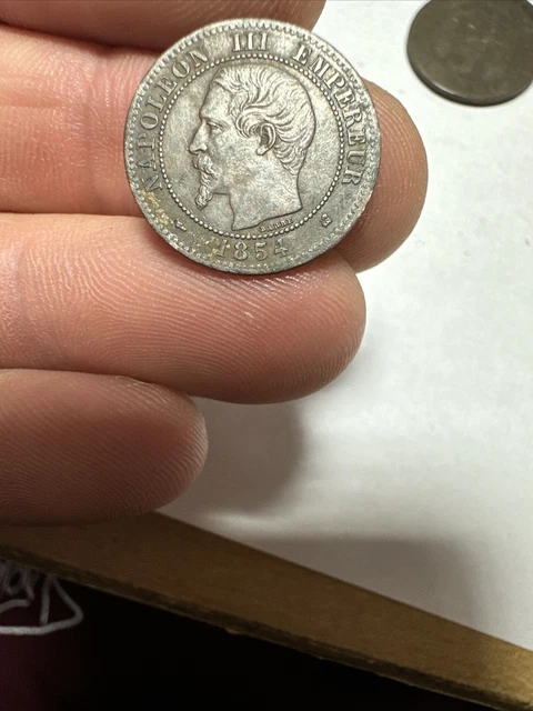 Napoleon Iii - Piece De 2 Centimes - 1854 K - Bordeaux