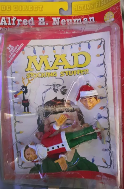 Mad Magazine Alfred E. Neuman Christmas Action Figure 2