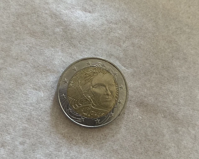 PIÈCE RARE DE 2 euros simone veil 1975 EUR 800,00 - PicClick FR