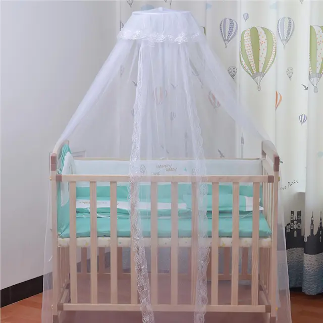 Baby Crib Pest Net Hanging Replacement Washable Air Filtering Netting