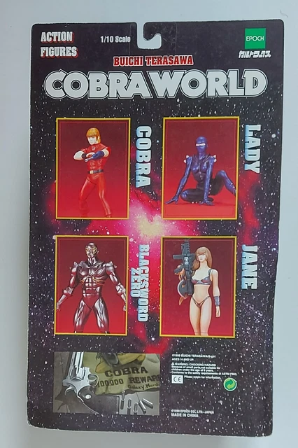 Cobra Space Adventure Figurine Konami Génération club Dorothée Goldorak