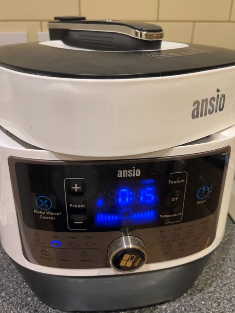 ANSIO POT SMART 55 Electric Pressure Slow Cooker Multifunction 5.5