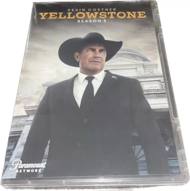 ORIGINIAL = Yellowstone season 5 = DVD 4 OVER 3 HOURS OF XTRA FEATURES  IN STOCK