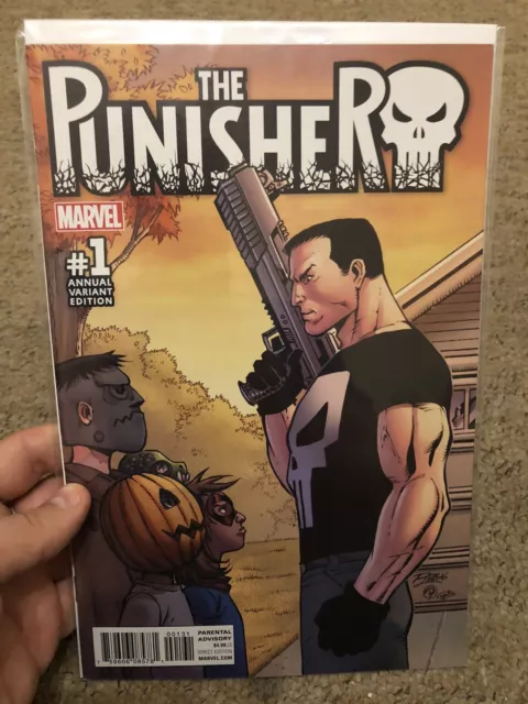 Punisher Annual #1 Ron Lim Variant Marvel Comics 2016 Halloween