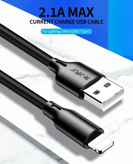 Kurz 30cm RAXFLY Original Ladekabel USB Kabel für IPHONE 12 11 8 6S Plus X XR 5 2