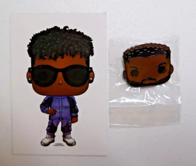 Marvel Funko POP! Wakanda Forever Collector Corps Exclusive Pin and Sticker Lot